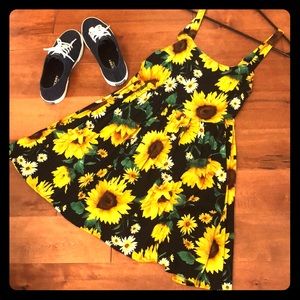 Forever 21 Sunflower Dress